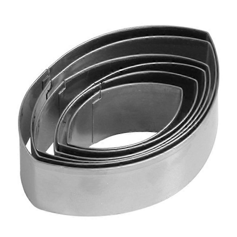 6Pcs/Set Rugby Fondant Cake Frame Cookie Cutters Biscuit Embosser Mold (BPA Free,No FDA)