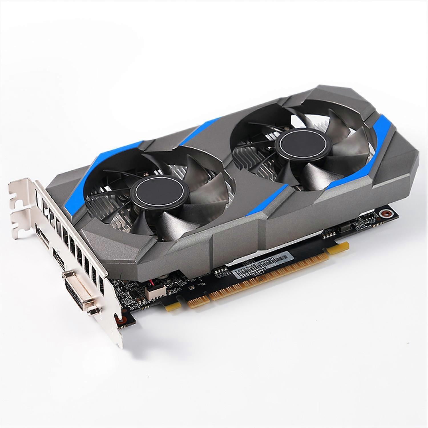 GTX 1050 2 GB Grafikkarte GDDR5 128Bit Dual-Lüfter Computergrafik Low-Power-GPU zum Arbeiten