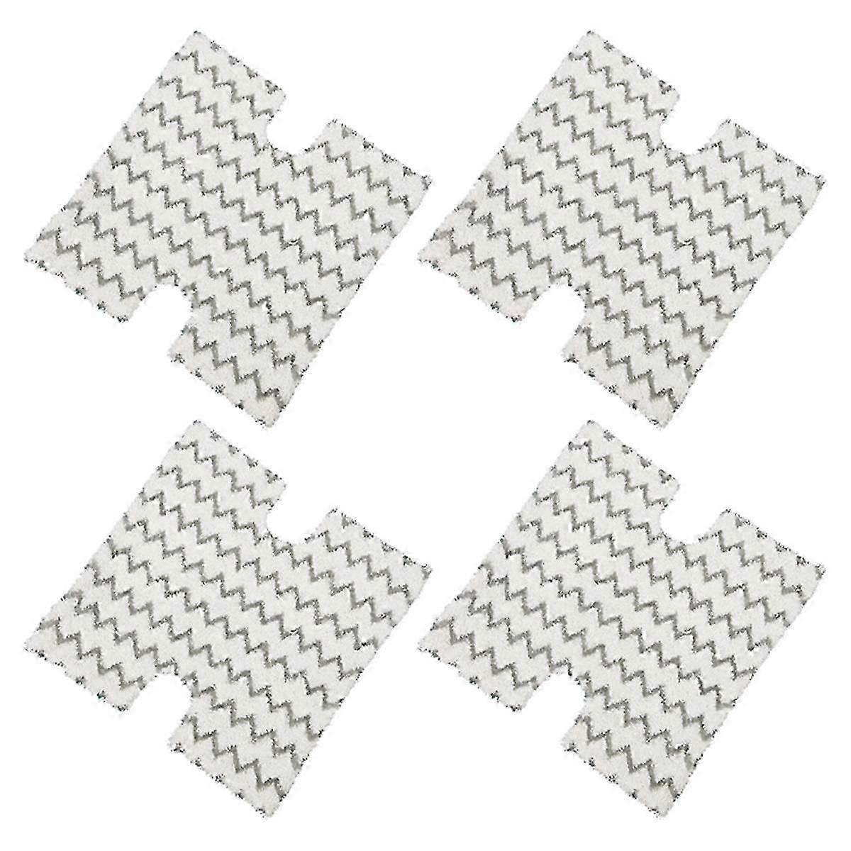 スチームモップパッド 4個 P3/P5/P8 スチームポケットモップシステム掃除機パーツ モップクロス交換用