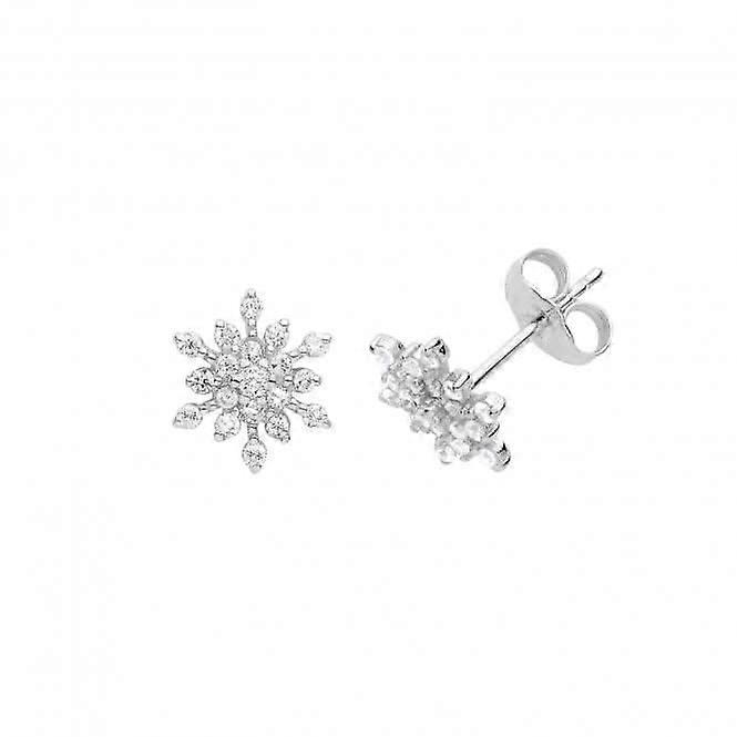Acotis Silver Stud Earrings Zirconia G51216