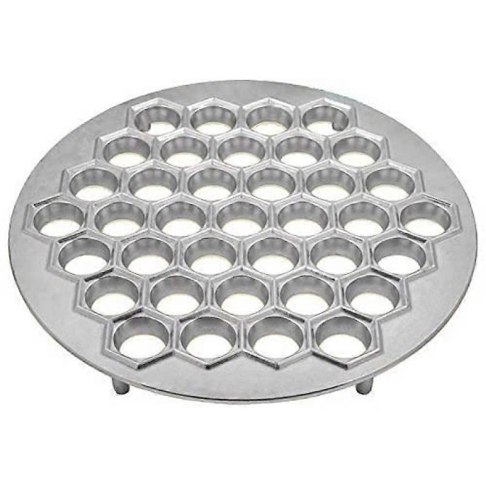 Solid Dough Shaper with Foot, Ravioli Mold, For Crafting 37 Neat Dumplings Simultaneously