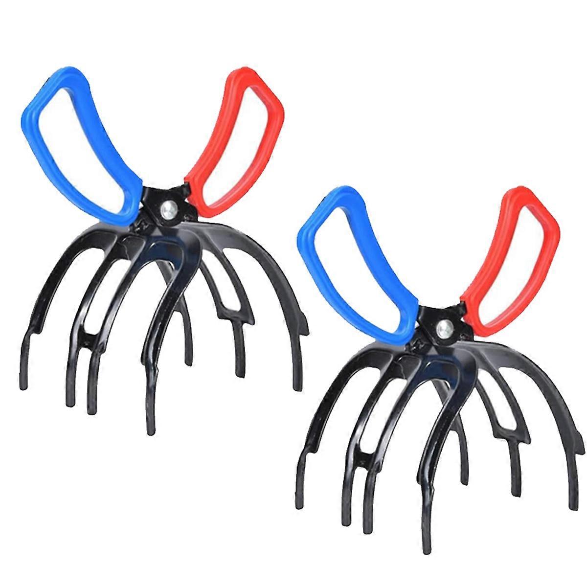 3 Claw Fish Gripper, Fishing Pliers Gripper Fish Control Clamp (2PCS)