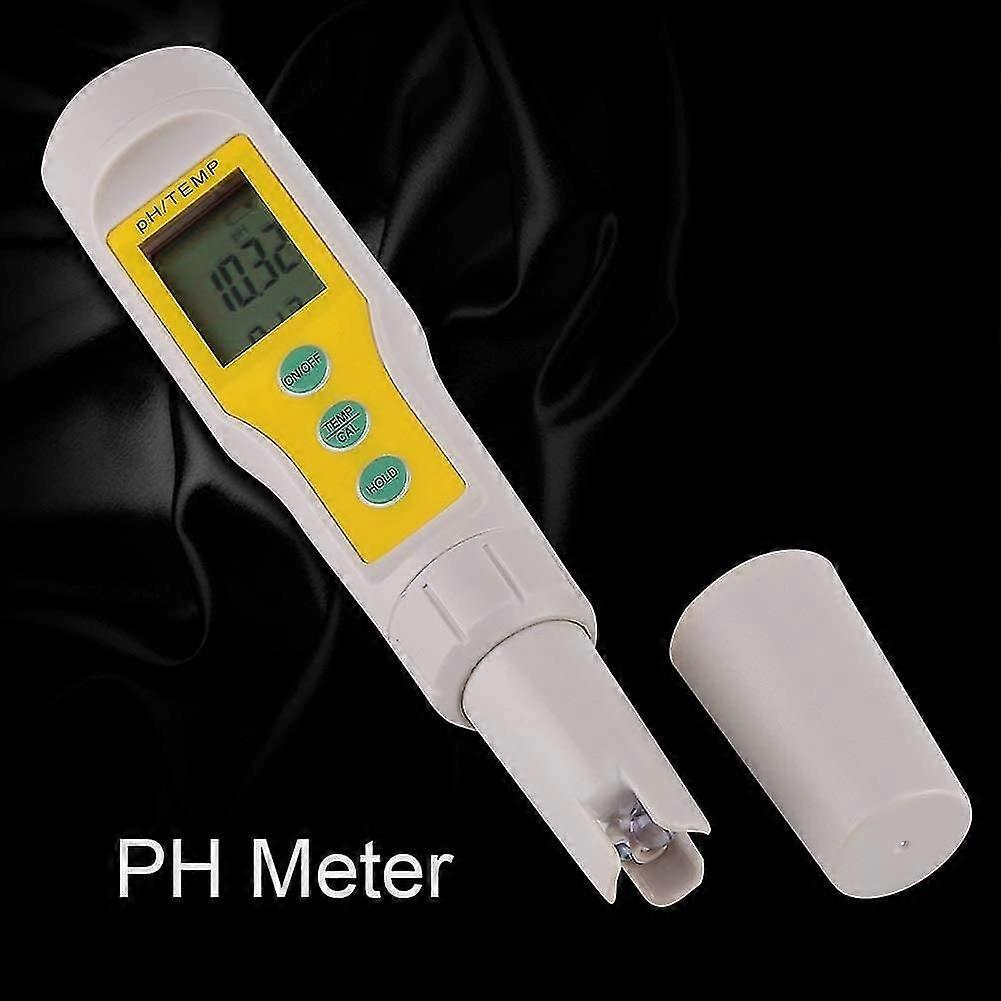 Ph Meter, Lcd Digital Ph Meter Accurate Aquarium Swimming Pool Water Quality Wine Tester