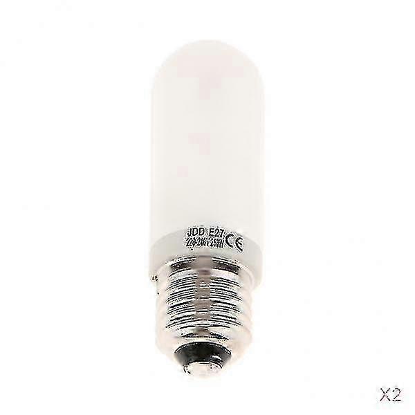 2x E27 250W Halogen Light Bulb Frosted Jdd Modeling Lamp 220-240V