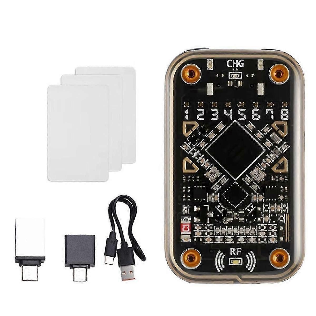 Chameleon Ultra RFID Smart Chip Reader+3xCUID Card Contactless Smart Card Emulator 125Khz 13.56Mhz Badge Decode