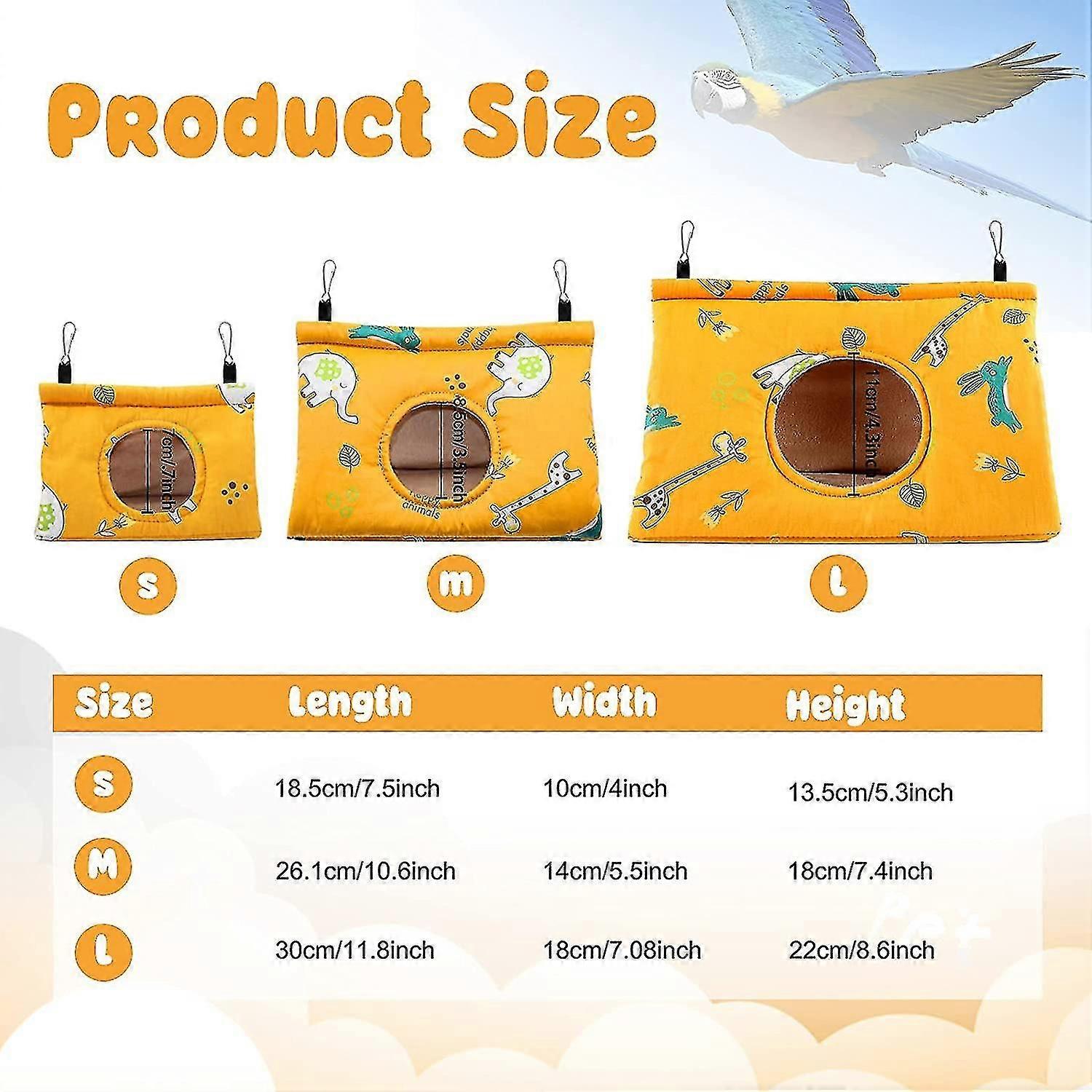 冬の暖かい鳥の巣の家ハンギングハンモックベルベットシェッド小屋小屋ケージの鳥の隠れたスリーピングベッド