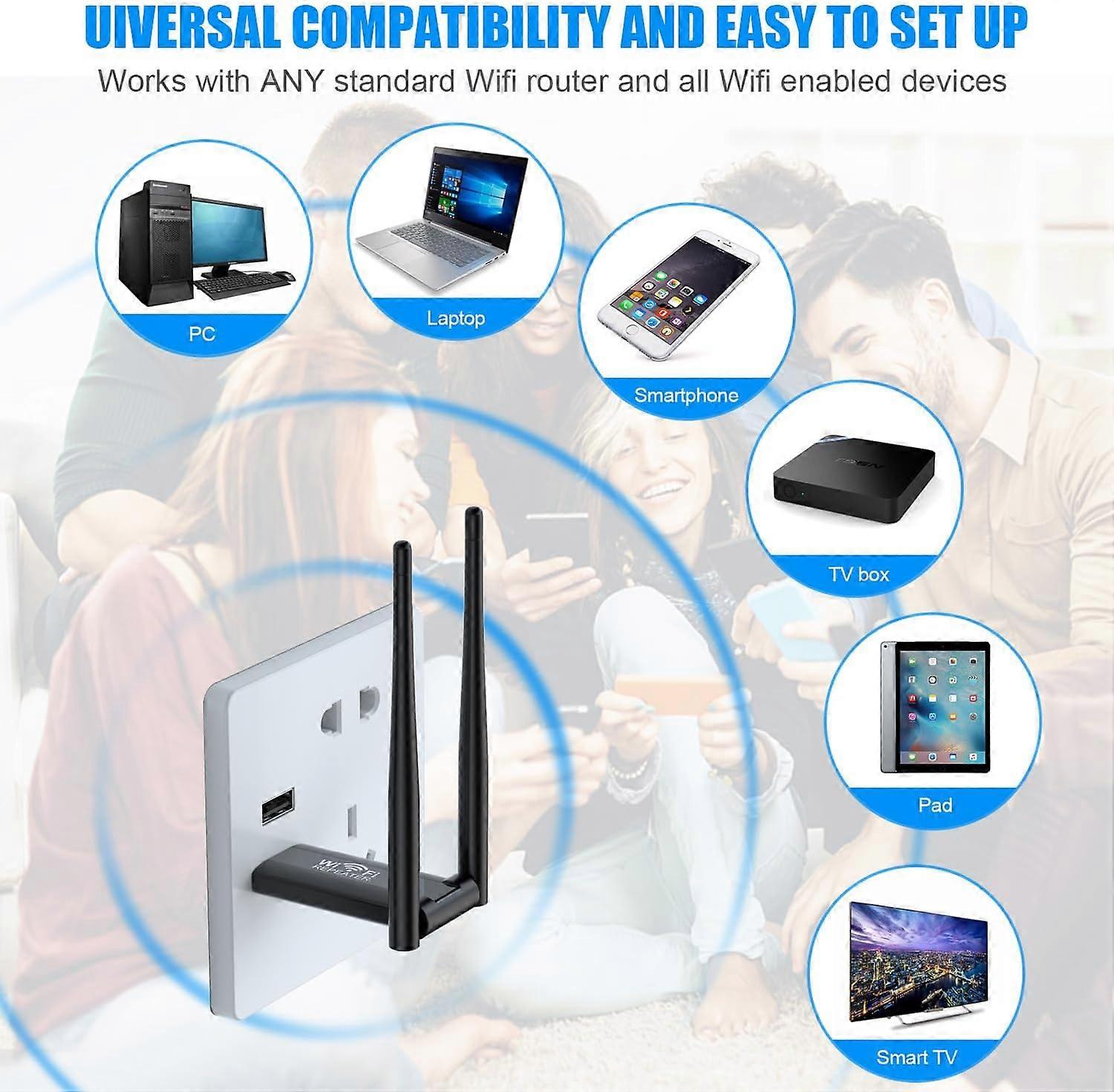 WiFi Extender for Home,USB WiFi Extender Signal Enhancer,Mobile WiFi ...