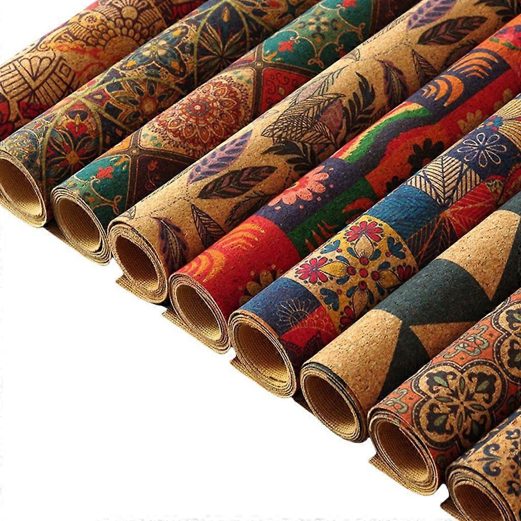 17.7''x11.8'' Soft Cork Fabric Sheets for Bag, Wallet, Laptop Case, Package