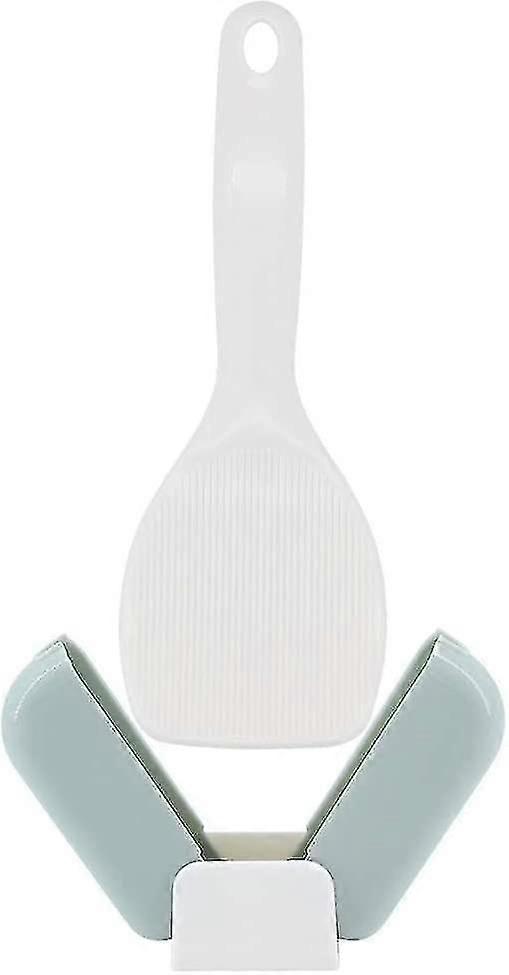 Rice Spoon H D D-up D Cover Rice Scoop Automatic Closing Kit Utensils ()
