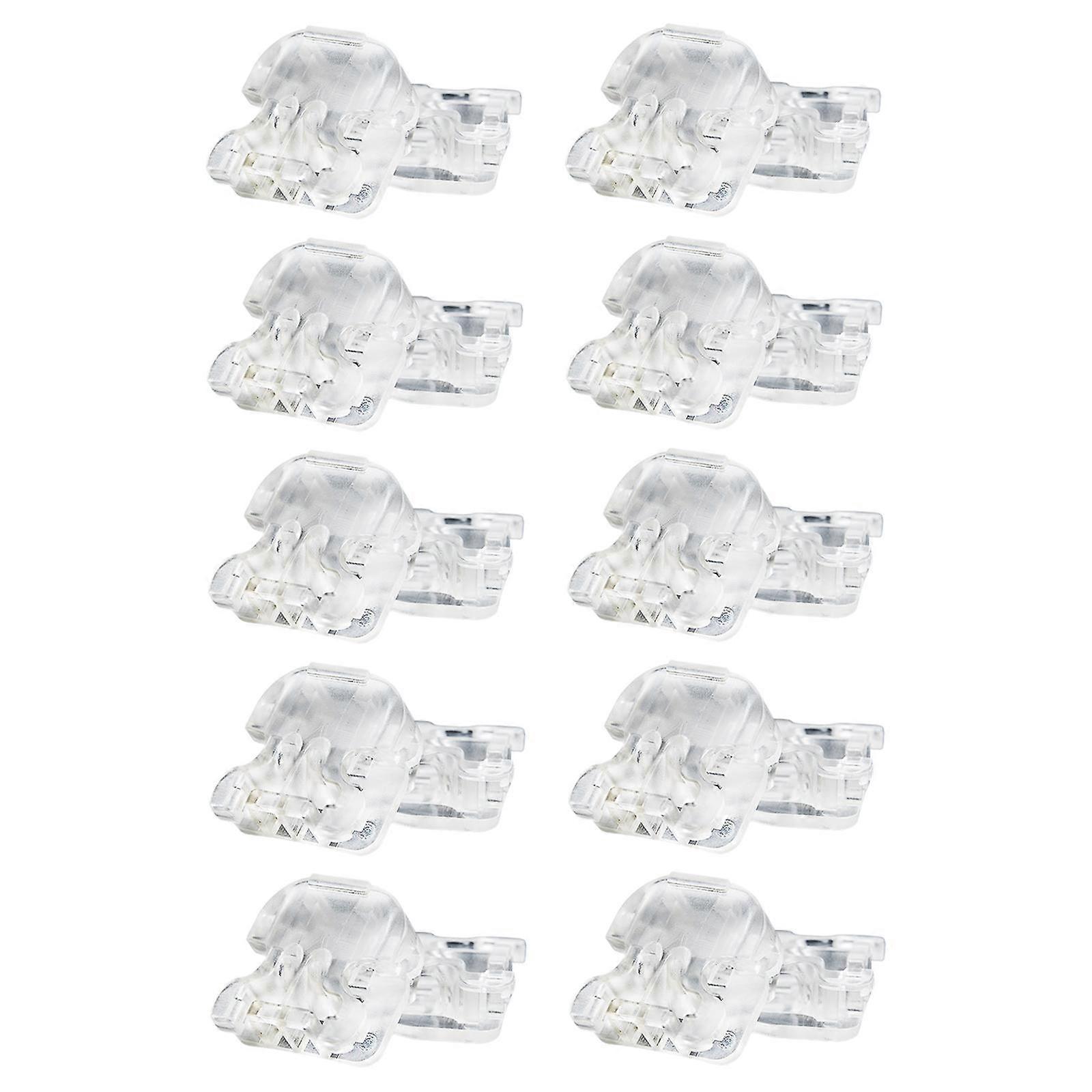 20PCS Plastic Toggle Elastic Drawstring Locks Clip Ends Lanyard Stopper for