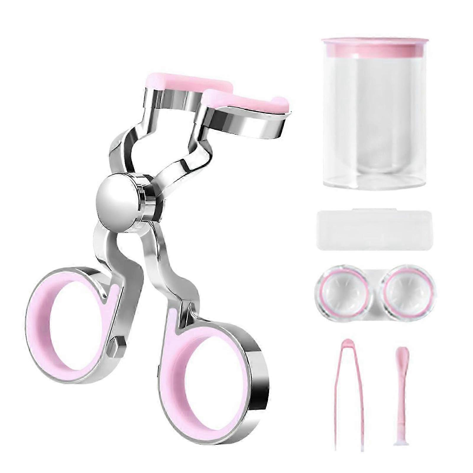 2025 Pink Contact Lens Applicator: Eyelid Assistant Tool for Comfortable Wear