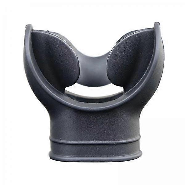 5xScuba Diving Regulator Mouthpiece Comfort Bite ταιριάζει στους περισσότερους τυπικούς ρυθμιστές Μαύρο