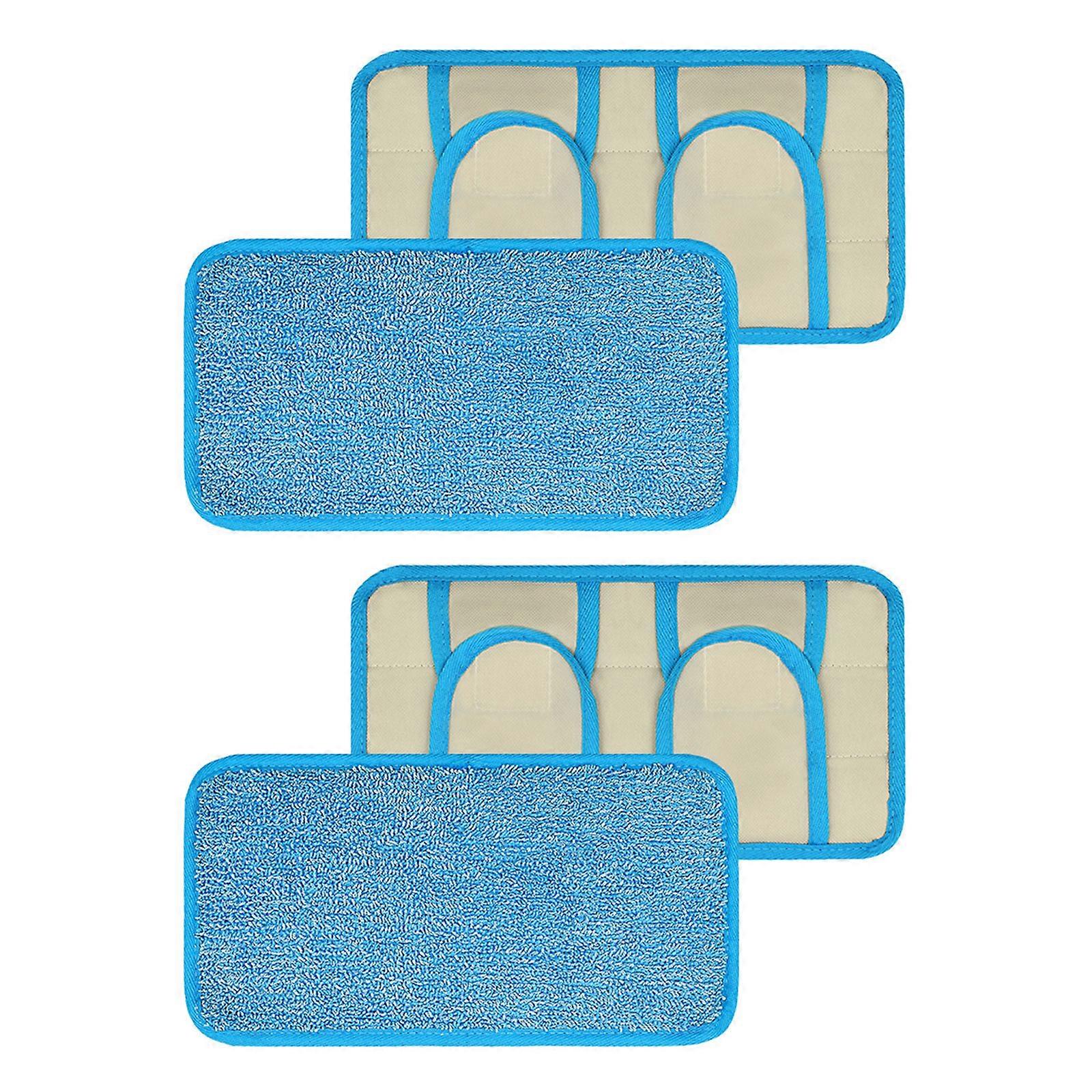 2pc/4pc Effective and Convenient Floor Mop Head Removes Dirt and Stains Easily Mop Refills Cover for Sweeper Mop