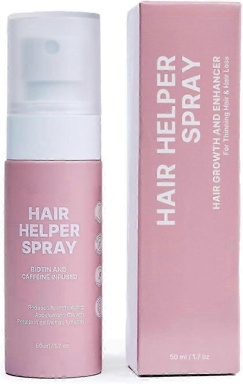 Spray Hair Helper, Spray De Croissance Hair Helper, Réparer Les Cheveux Clairsemés Naturels, Laisser Les Cheveux Pousser Et Épaissir Pour Les Cheveux Clairsemés 50 ml