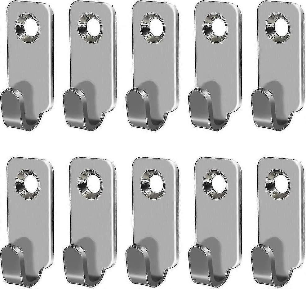 10pcs βαρέων καθηκόντων 304 γάντζοι J ανοξείδωτου για τα κρεμαστά πλαίσια &; καθρέφτες