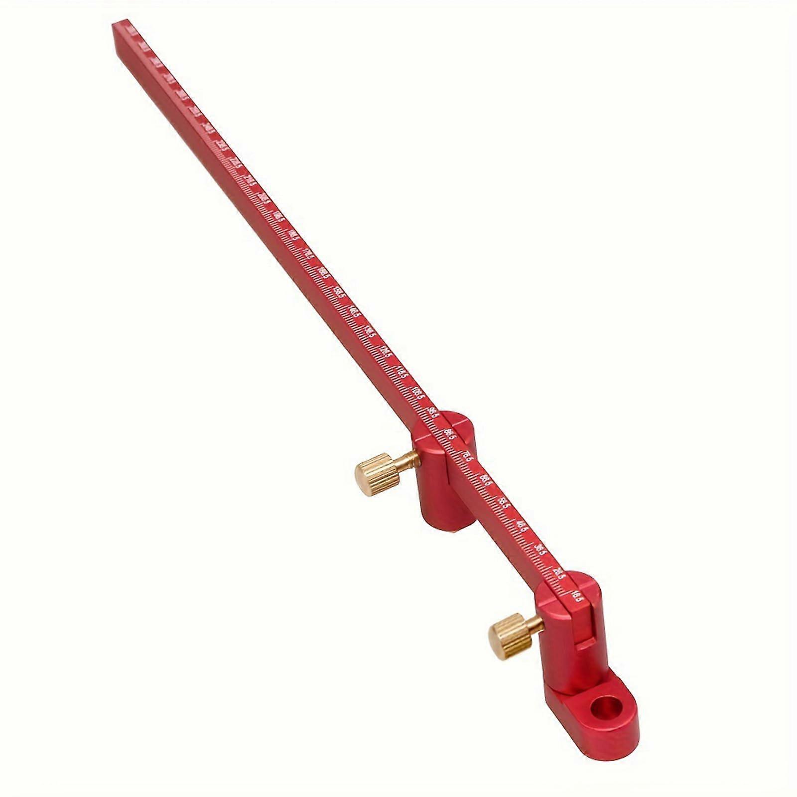 Woodworking Circle Marker Scriber Tool for Wood and Aluminum, Adjustable Radius, Precision Drawing and Marking Guide