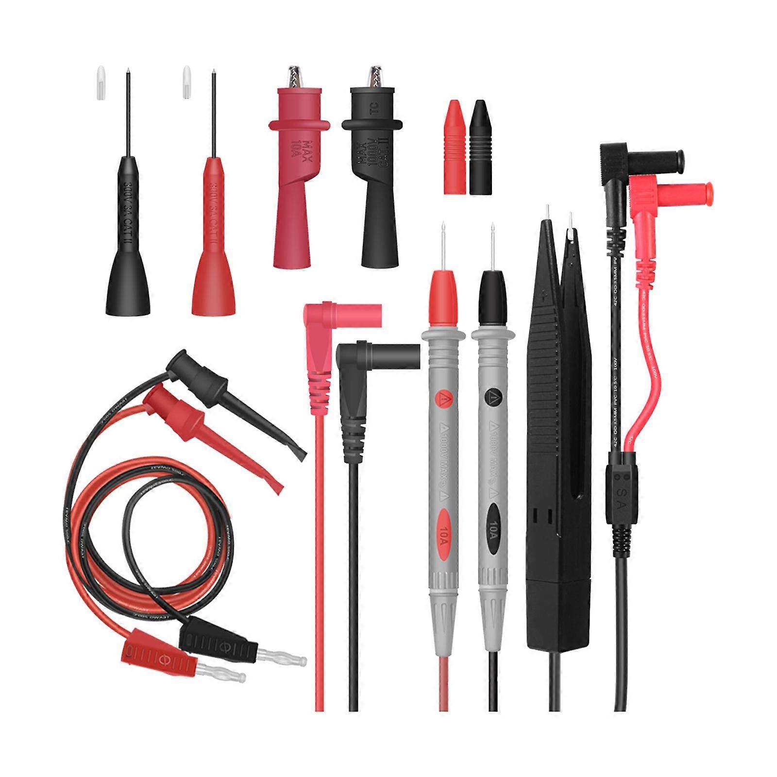 Multimeter Leads Kit Test Leads Probes for Electrical Testing Soft Practicle