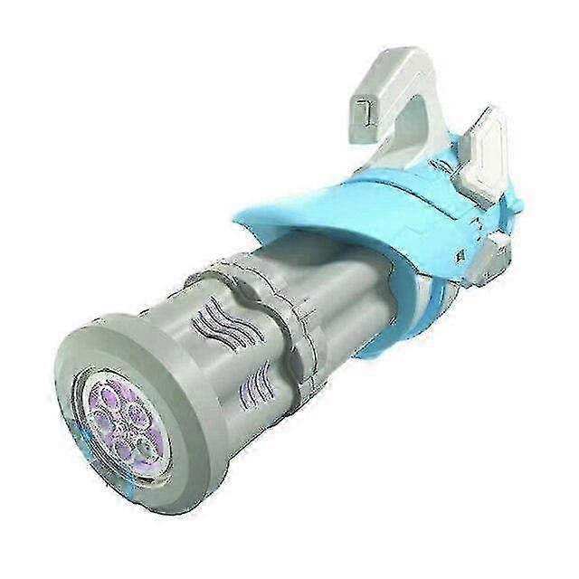 Electric Cartoon Bubble Machine Bubble Gun Maker with Light, Automatic Gun Shape for Continuous Fun