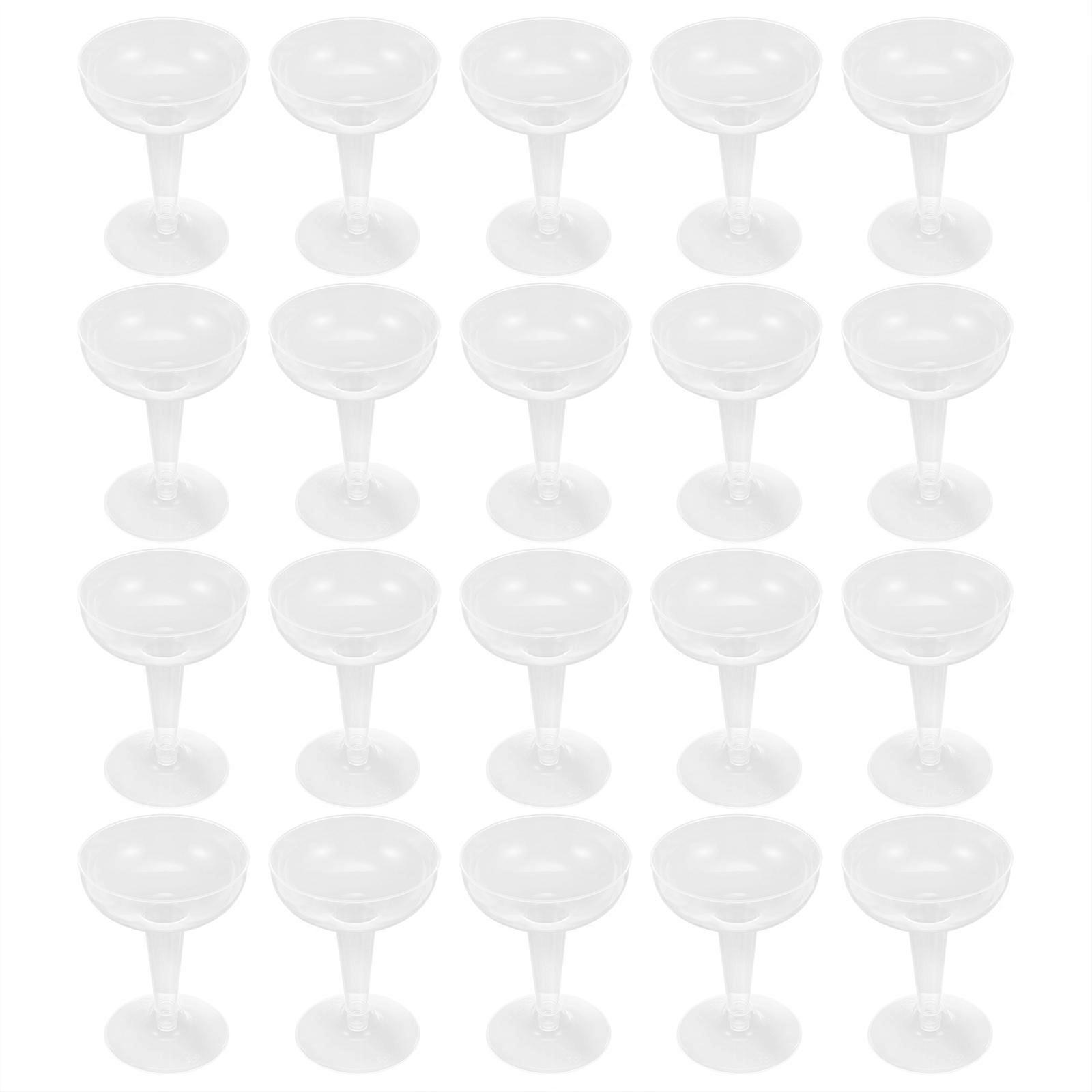 24Pcs Cocktail Dessert Reusable
