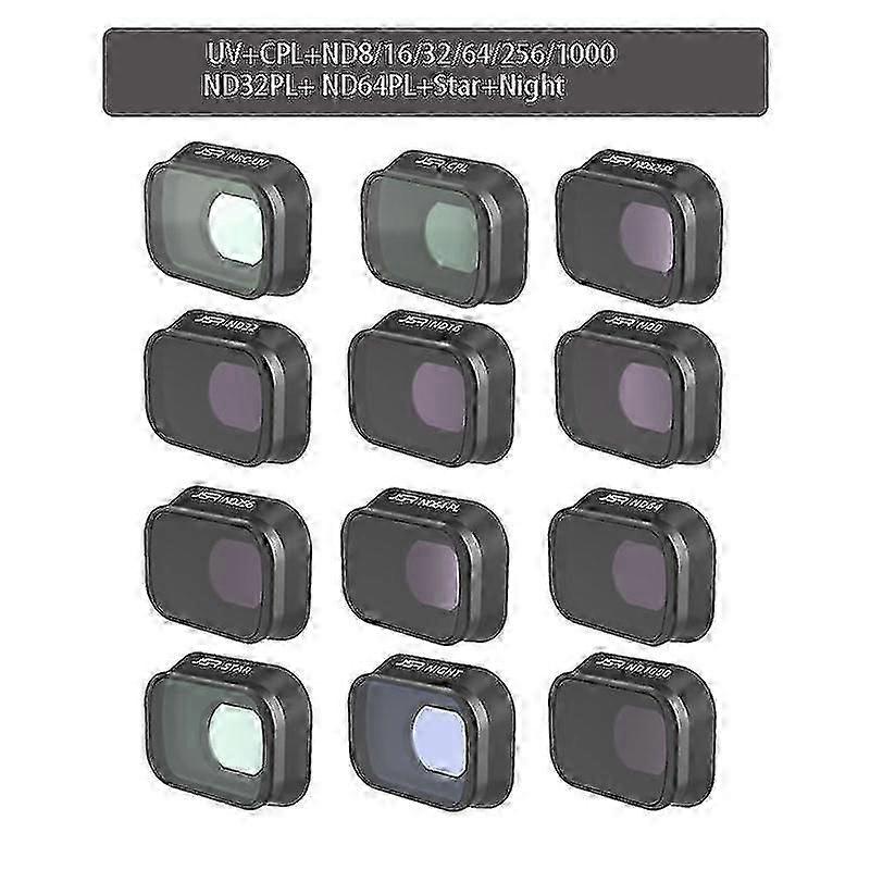 Drone Filter Kit For Dji Mini 3 Pro Neutral Density Polar Camera Accessories Uv Nd Ndpl64/8/16/32 Star Dji Mini 3 Filter