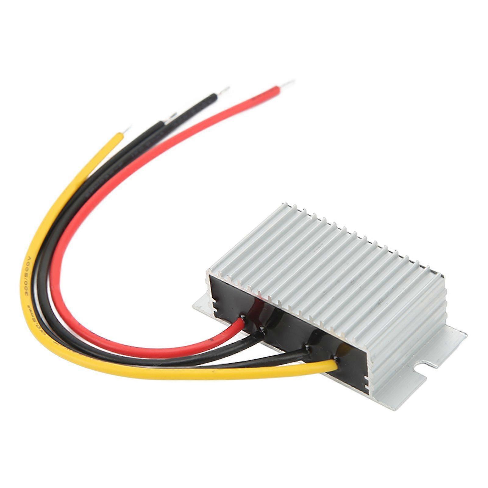 High quality  DC-DC 24V (15-36V) to 12V5A Aluminum shell DC step-down module