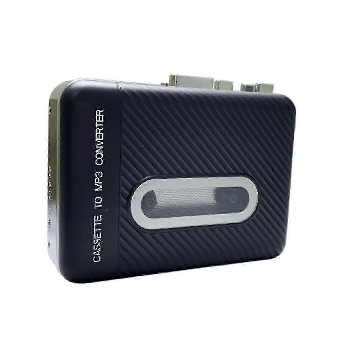 USB Cassette Capture Music Converter for Tape to MP3, Ideal for Use with Various Portable Tape Players to Convert Tapes to USB