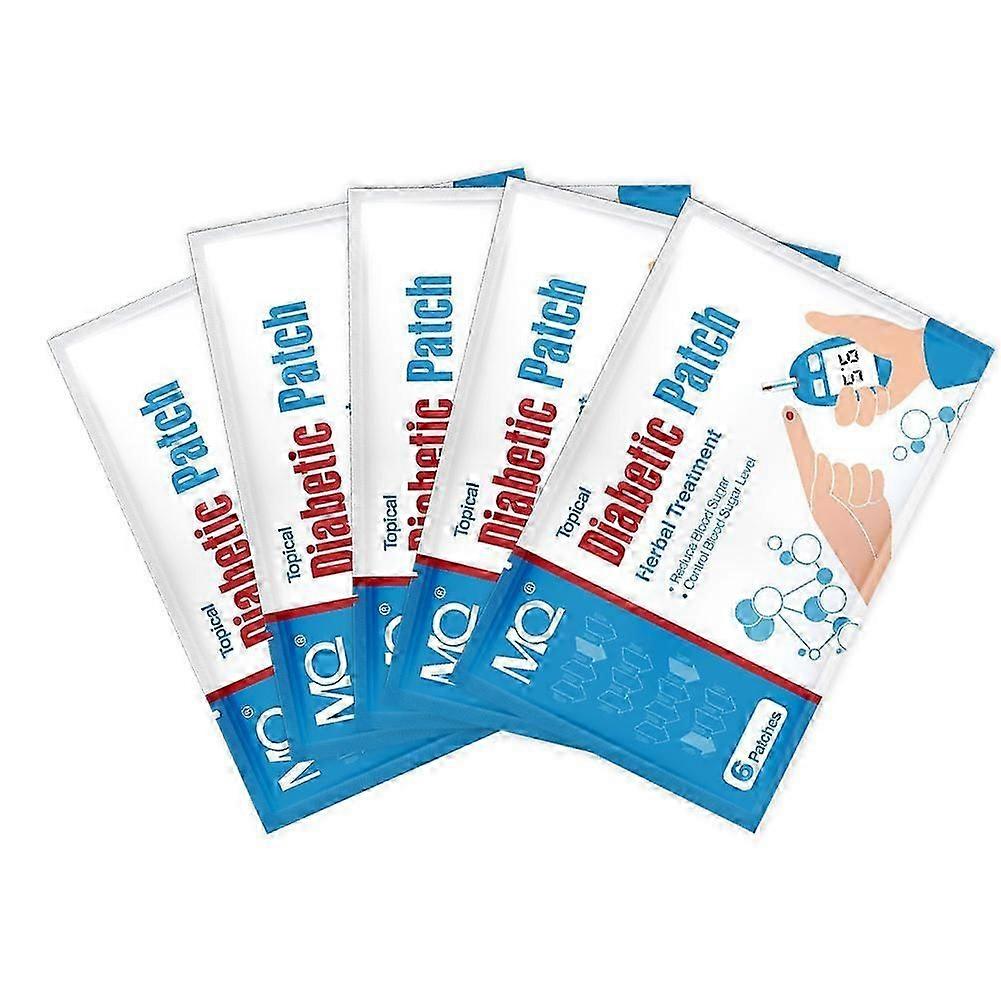30pcs/5bag Diabetes Plasters Natural Herbs