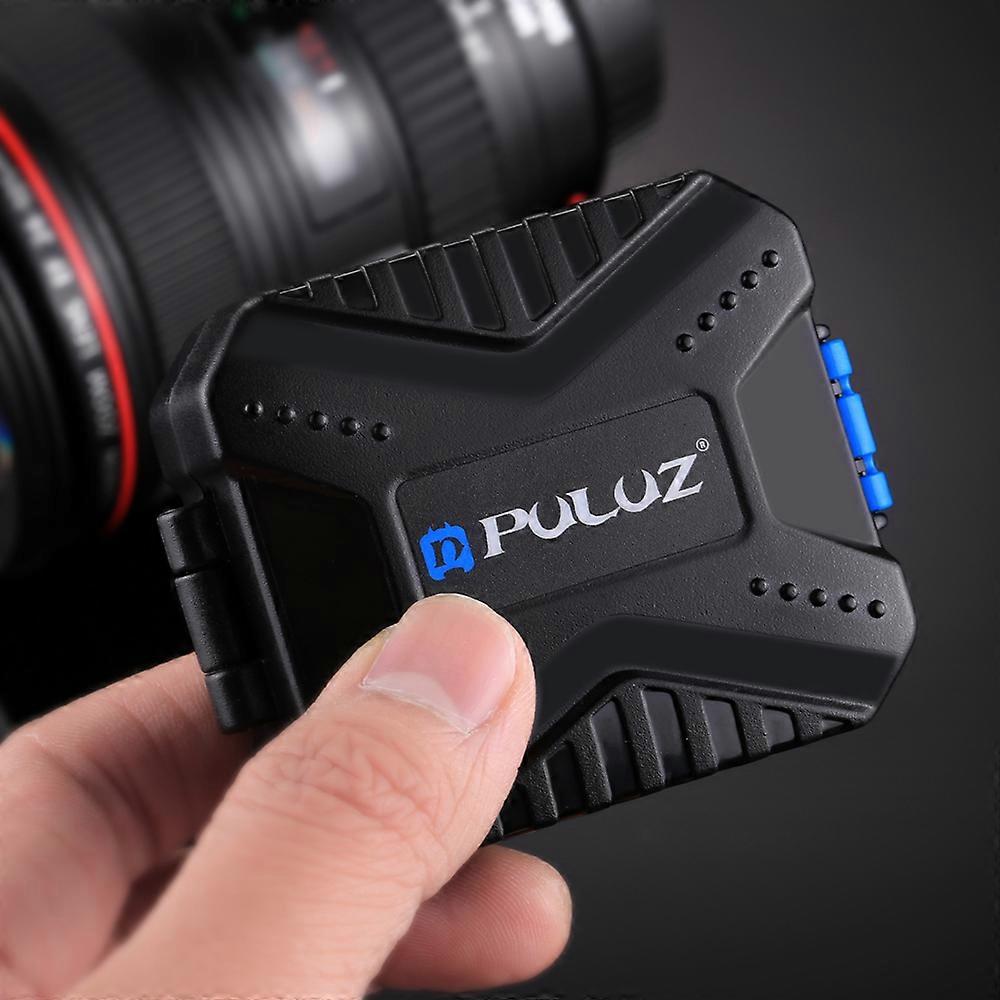 Waterproof Memory Card Storage Case - Compact, Ergonomic, and USB 3.0 Card Reader