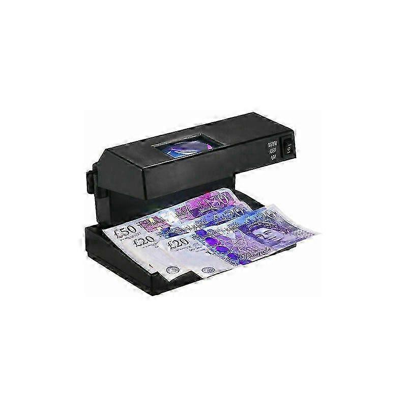 Vérificateur de billets contrefaits avec loupe