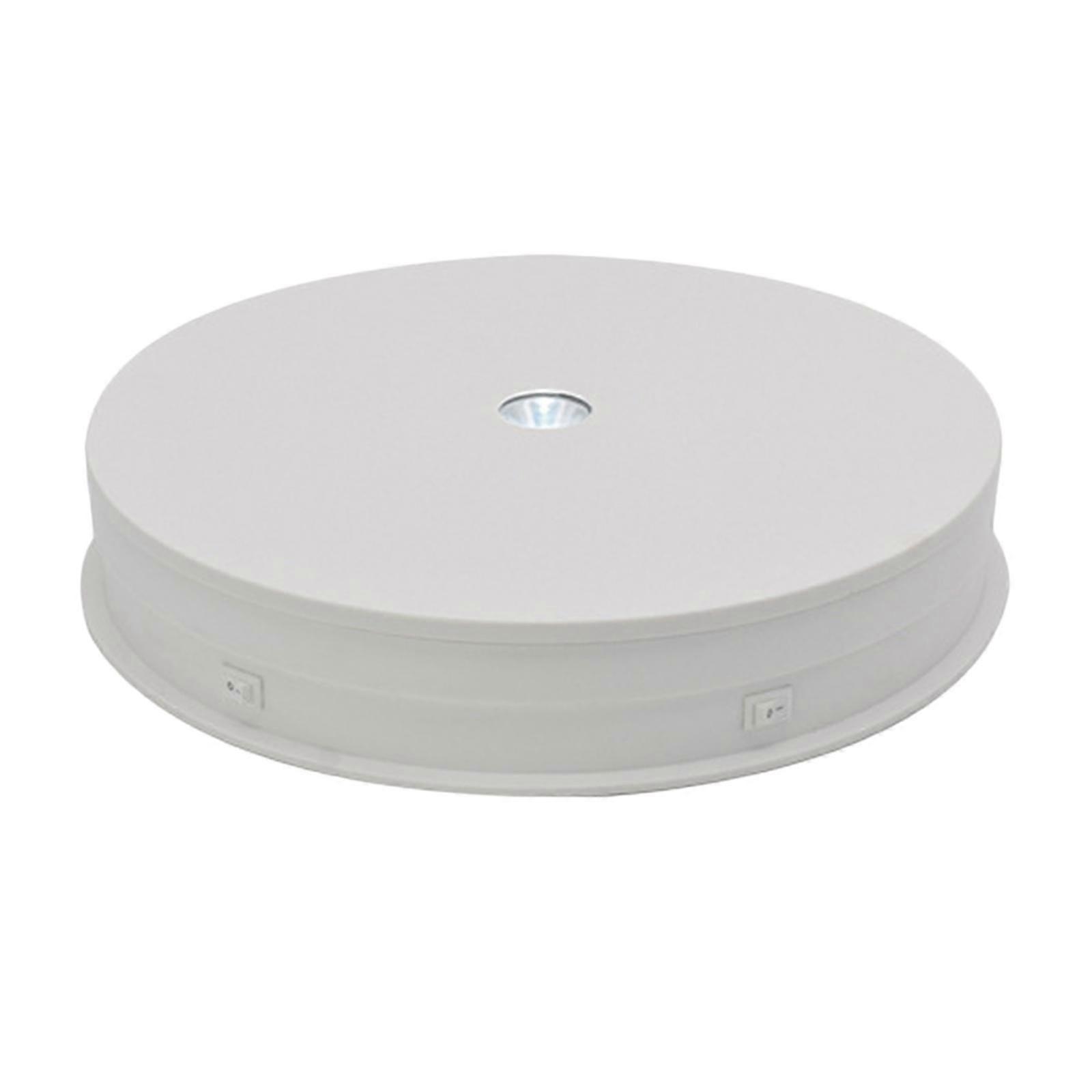 Unique Rotating Electric LED Display Stand Base Jewelry Watch