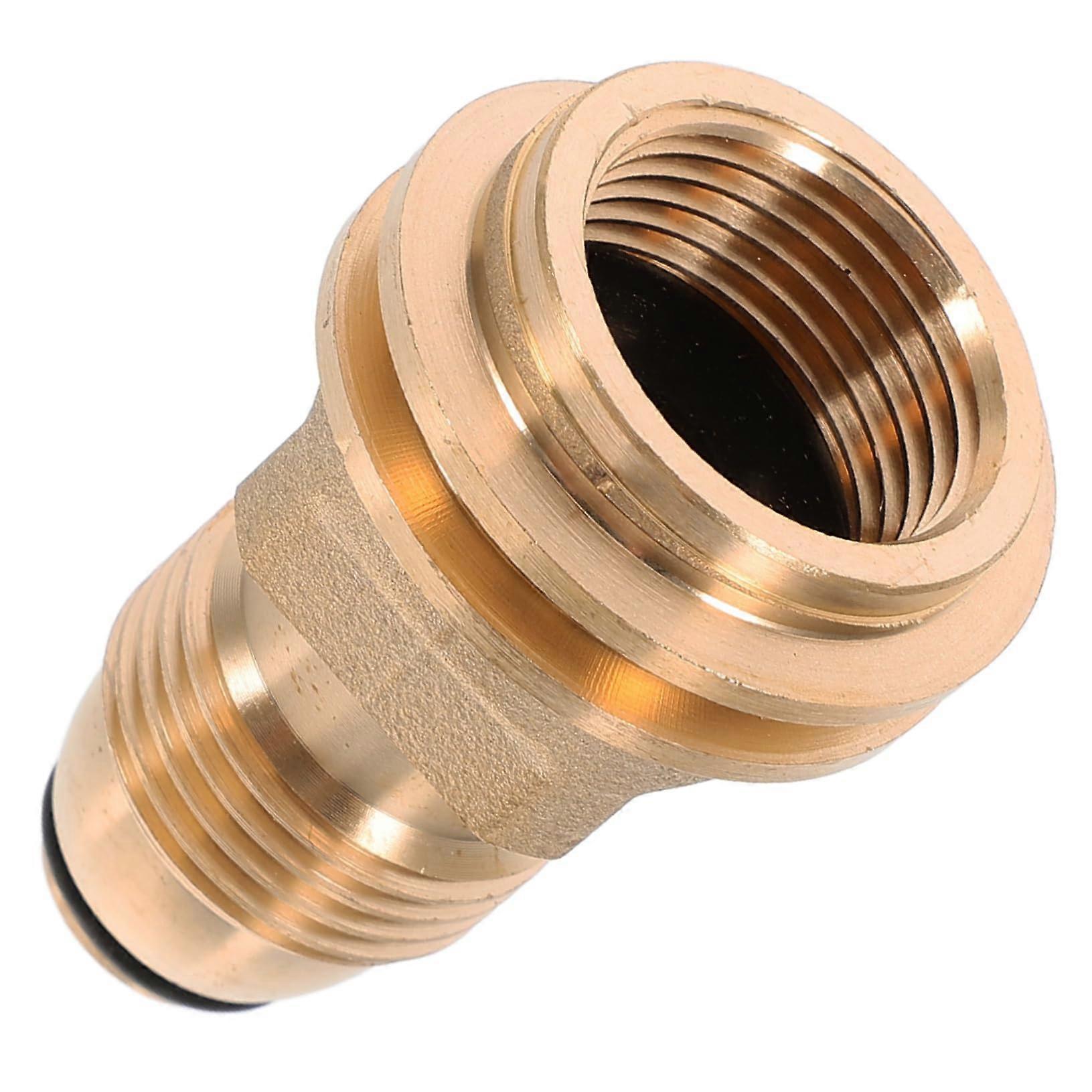 Refill Adapter for Camping Stoves Gas Connection Adapter Propane Hose Adapter Outdoor Use Durable and Compatible