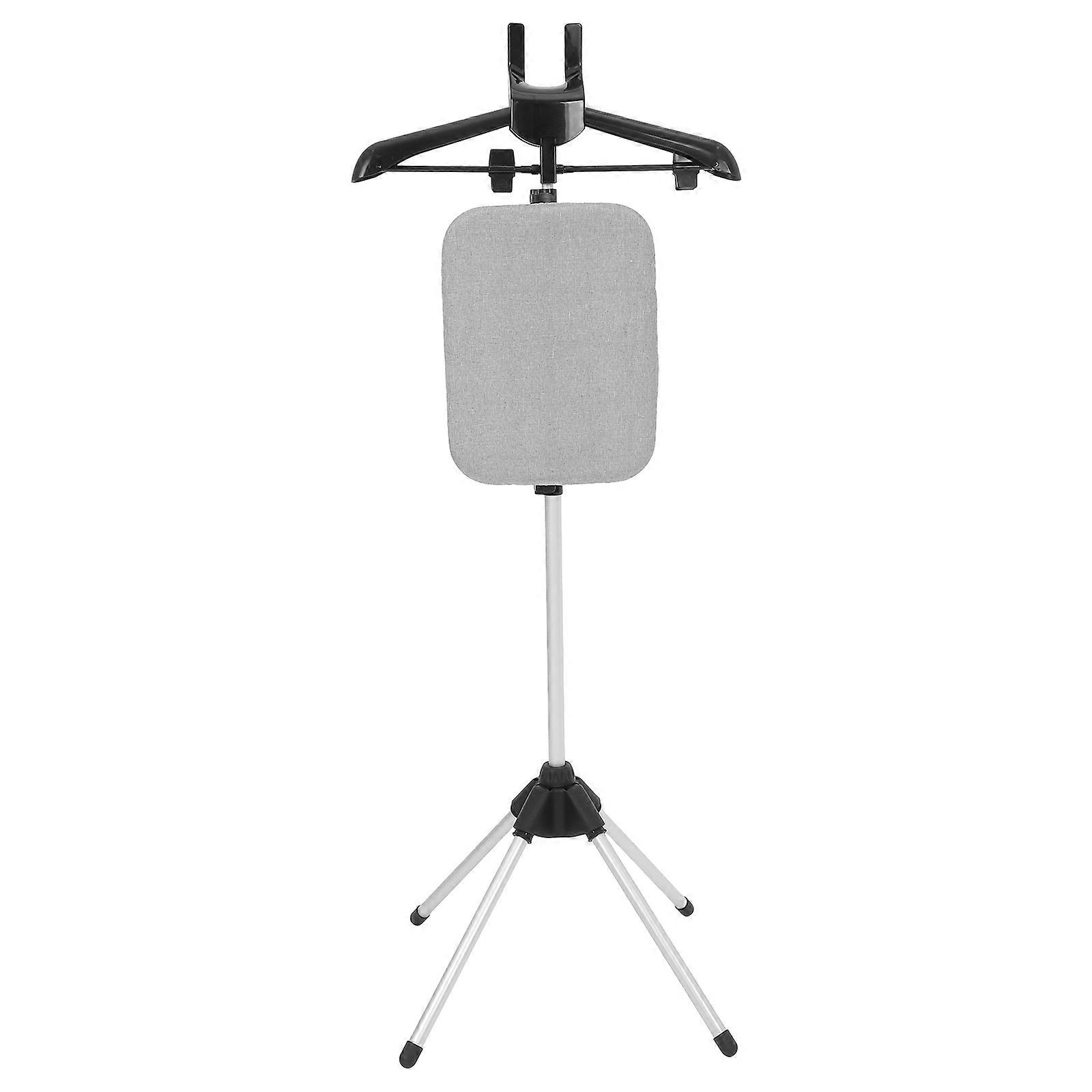Foldable Steamer Coat Hanger with Stable Telescopic Drying Rack and Ironing Board Holder for Home Garment Steaming and Pressing