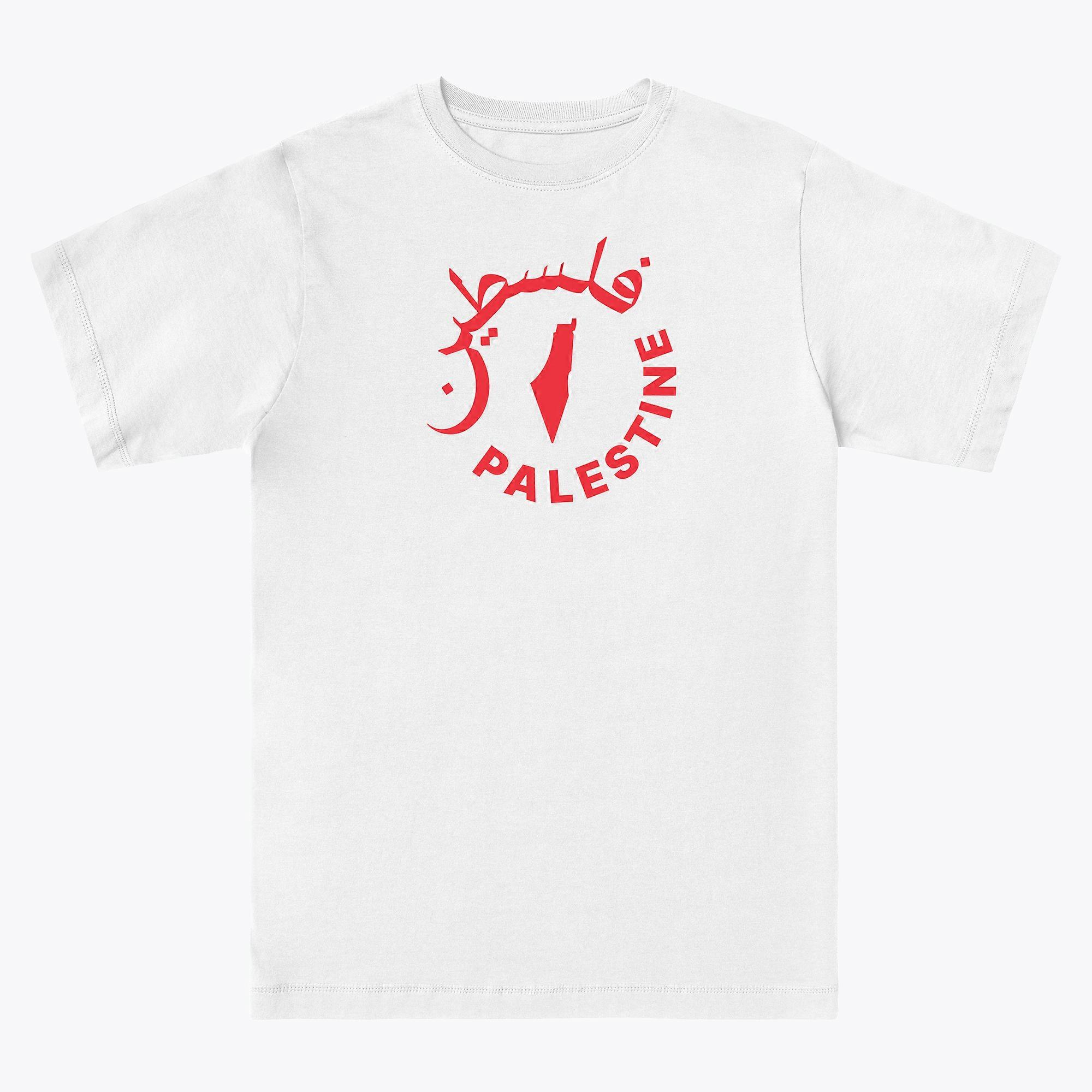 PALÄSTINA/FALASTIN Jeriah Lau weißes T-Shirt ROCKINSTONE