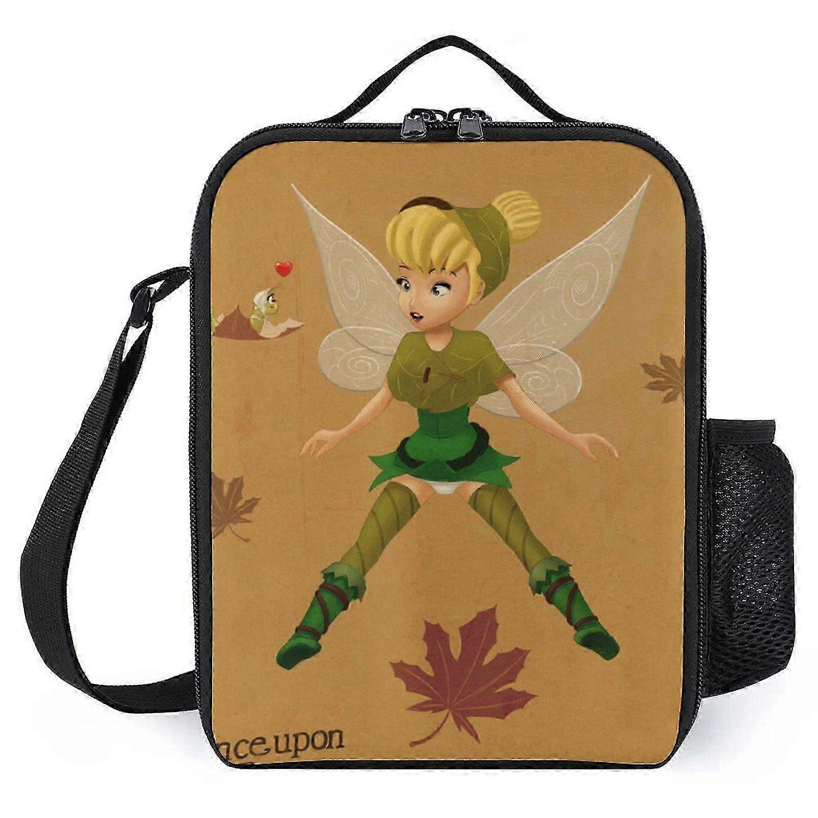 Tinkerbell Inspired Lunch Boxes for Work with Ice Pack Pocket, Thermal Insulated Meal Prep Bag for Adults, Office School Must-Have