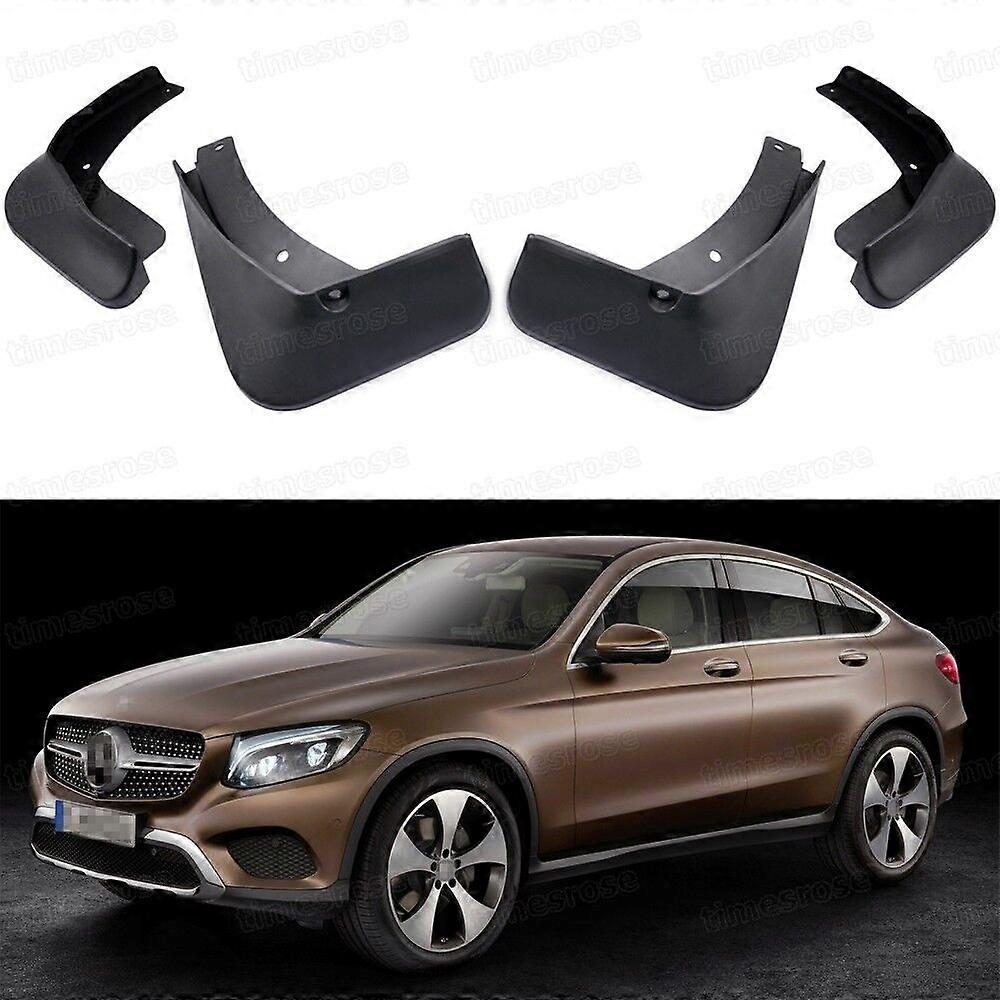 חל על דשי בוץ לרכב Splash Guard Fender Mudguard עבור מרצדס בנץ GLC קופה 2017