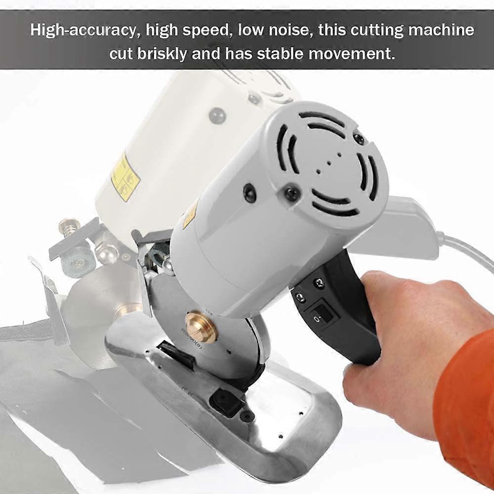 TY-90B Portable Silent Electric Round Fabric Cutting Machine