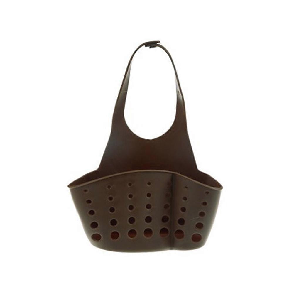 Sponge Holder Kitchen Rectangular Shape Plastic Material Kitchen Sink Accessory Kitchen Use 1Pcs