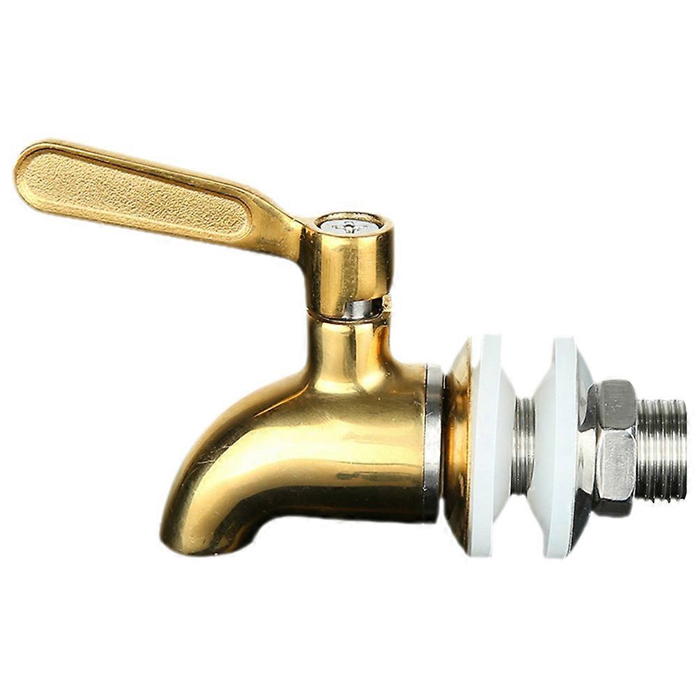 Stainless Steel Wine Barrel Faucet Replacement Tap for Easy Liquid Control, Multi Function Bucket Spigot for Home and Party Use