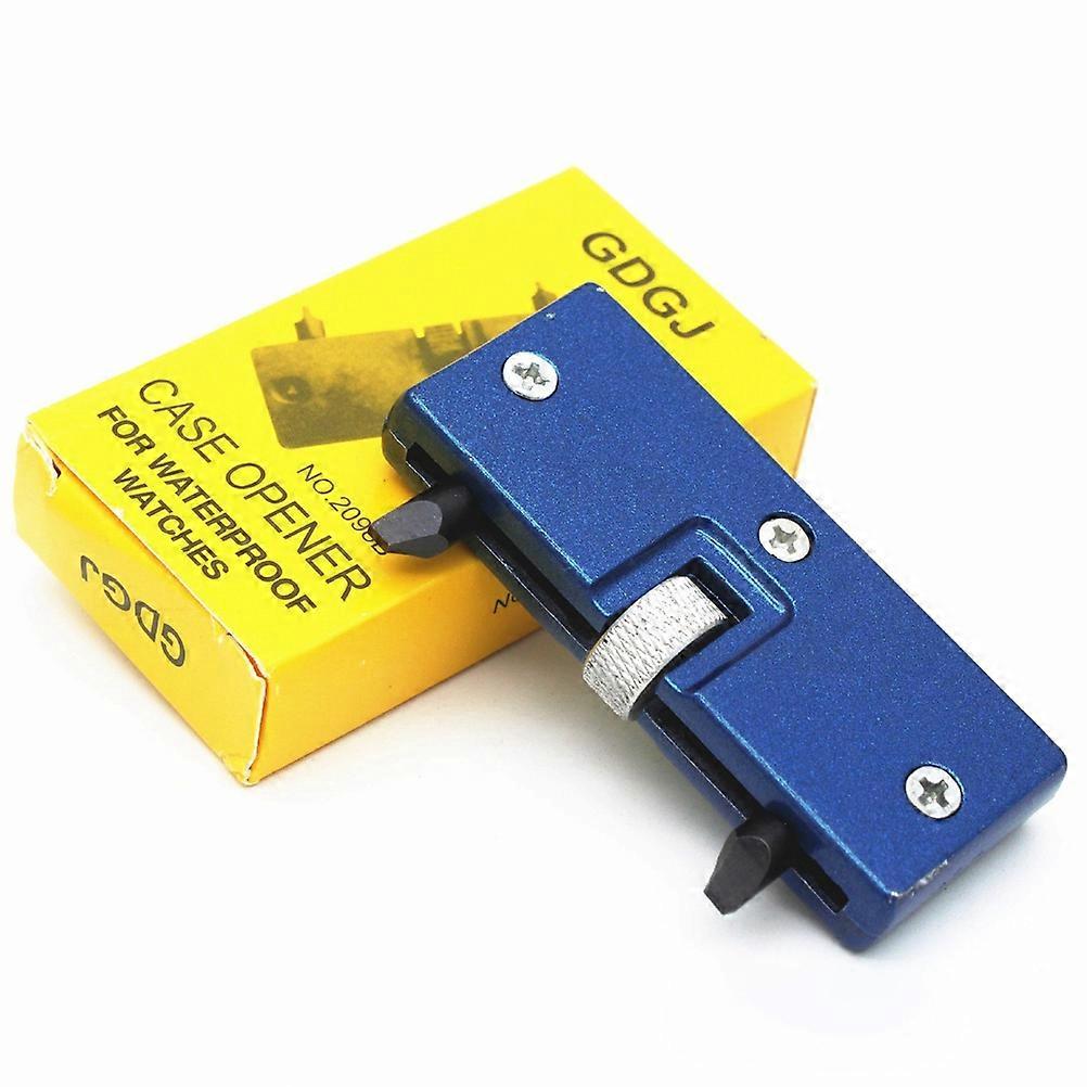 Back Case Pry Tool Adjustable for Various Case Sizes Blue Metal 2Set