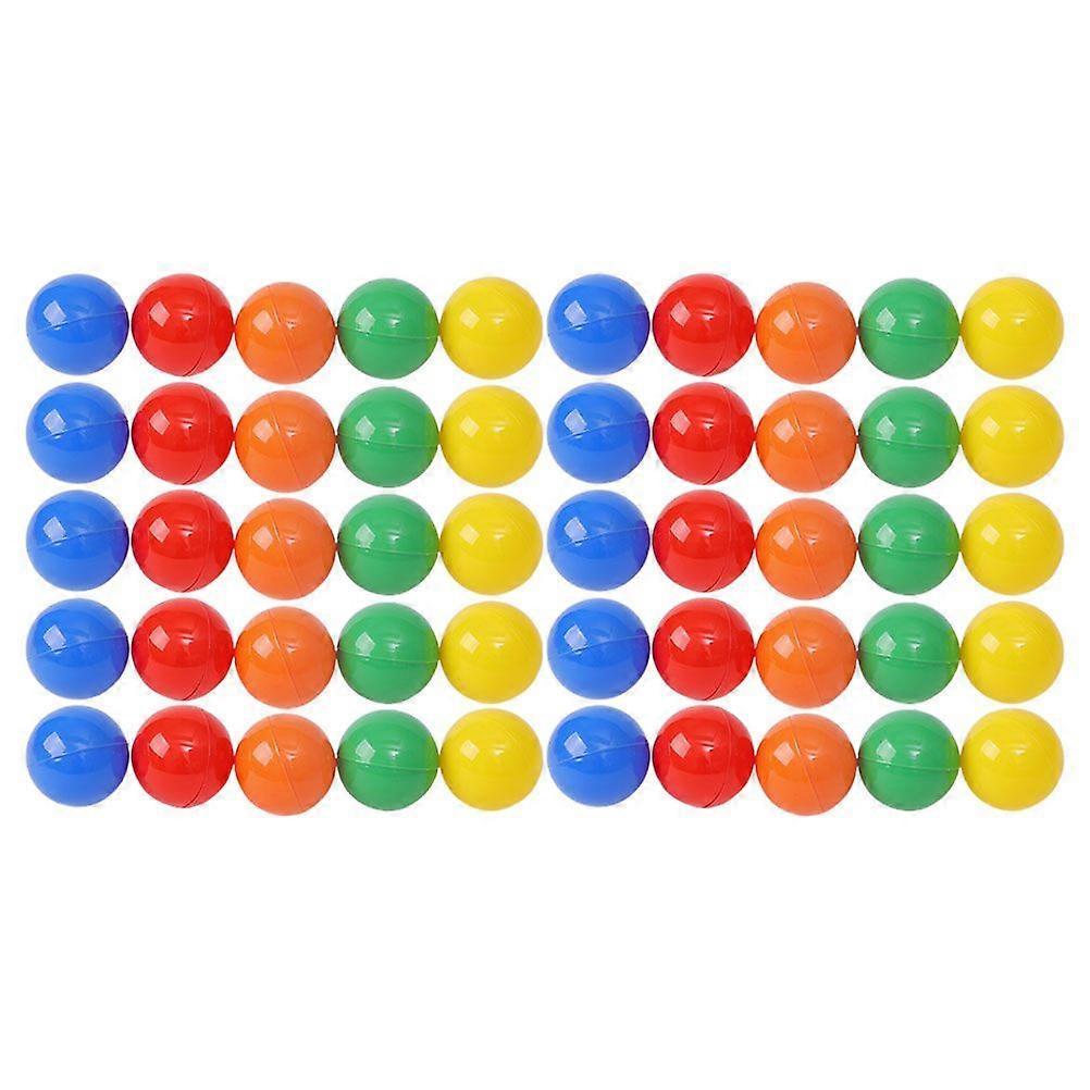 50pcs Openable Raffle Balls Party Event Raffle Balls Party Game Lottery Balls Props