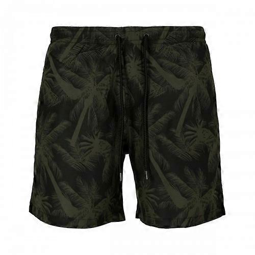Urban Classics Mens Palm Swim Shorts