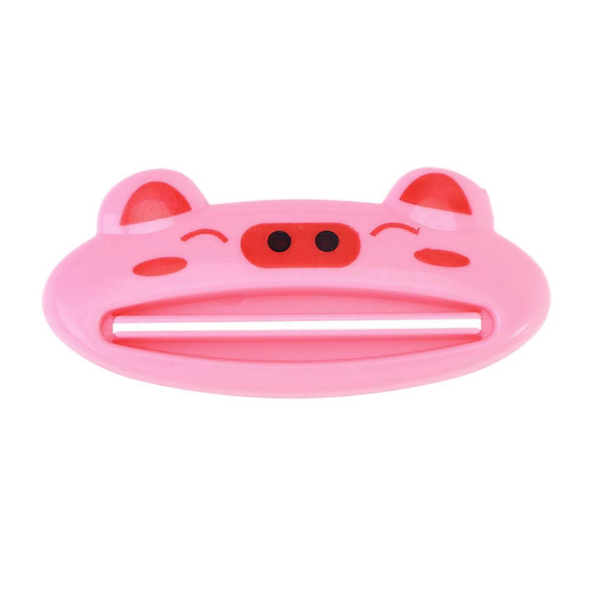 Toothpaste Holder Squeezer Tool Pink Big Eliminate Waste Home Use Daily Routine 1Pack