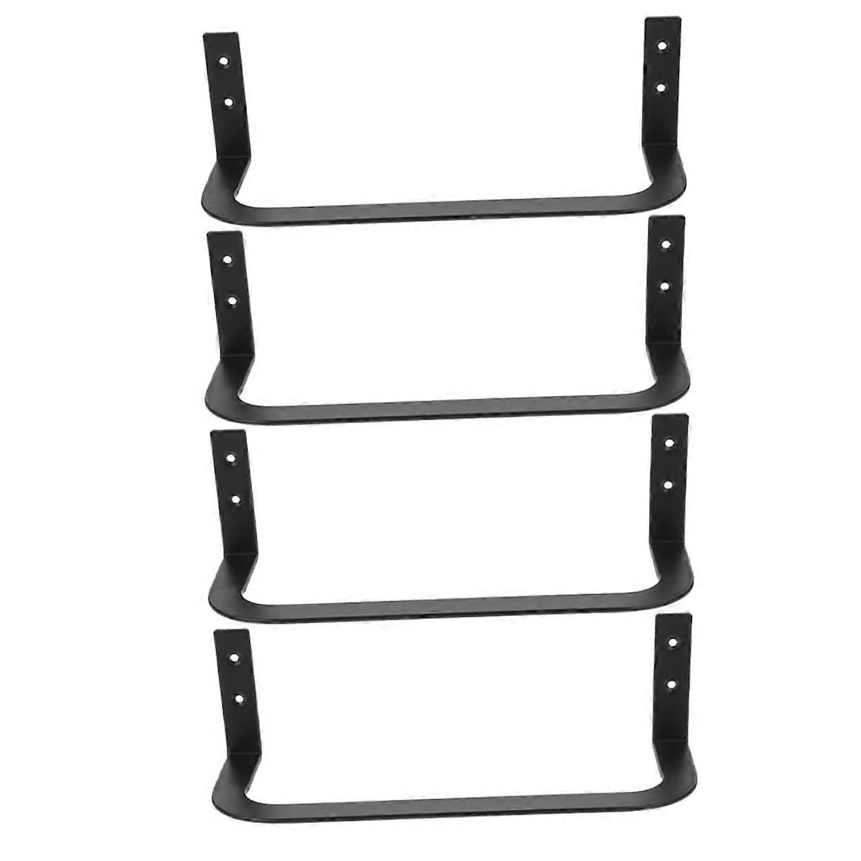 Pack of 4 Non-Slip Mattress Holders, Bed Frame Seals, Iron Mattress Gripper Bar for Storage and Stability