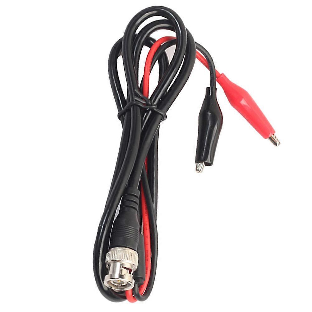 Electrical Testing Leads to Clips Test Lead Set 100cm Copper Maximum Input Voltage 500V 1Pack