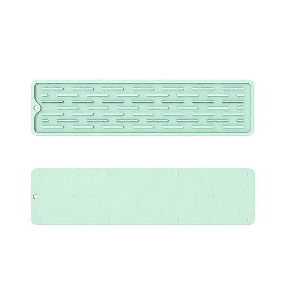 Faucet Splash Mat Silicone Sink Tap Guard Drain Pad D6Z3 for Kitchen Counter Multipurpose Waterproof Protection