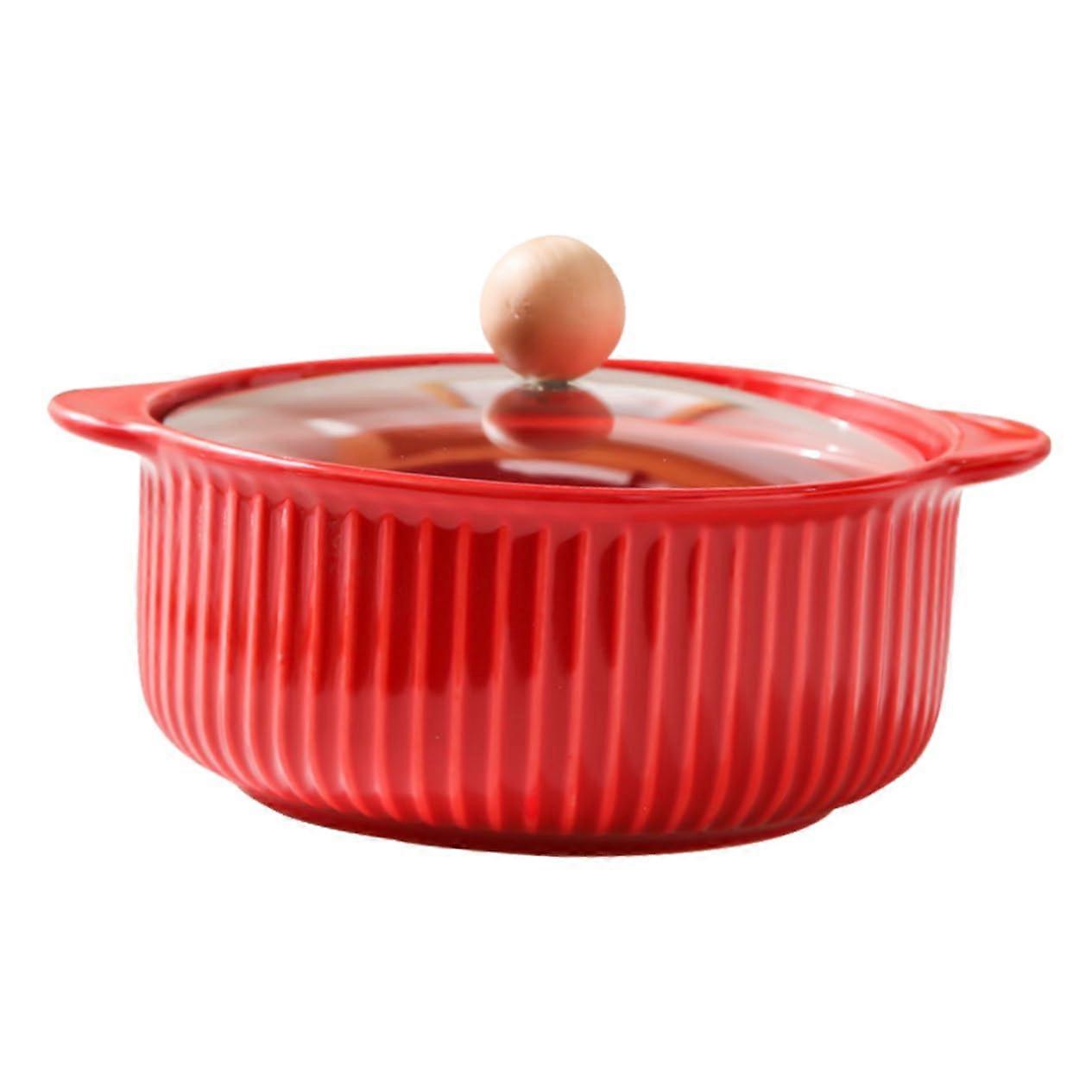 Large Japanese Ceramic Soup Bowl with Lid for Ramen Noodles and Soups and Easy to Clean Daily Use and Special