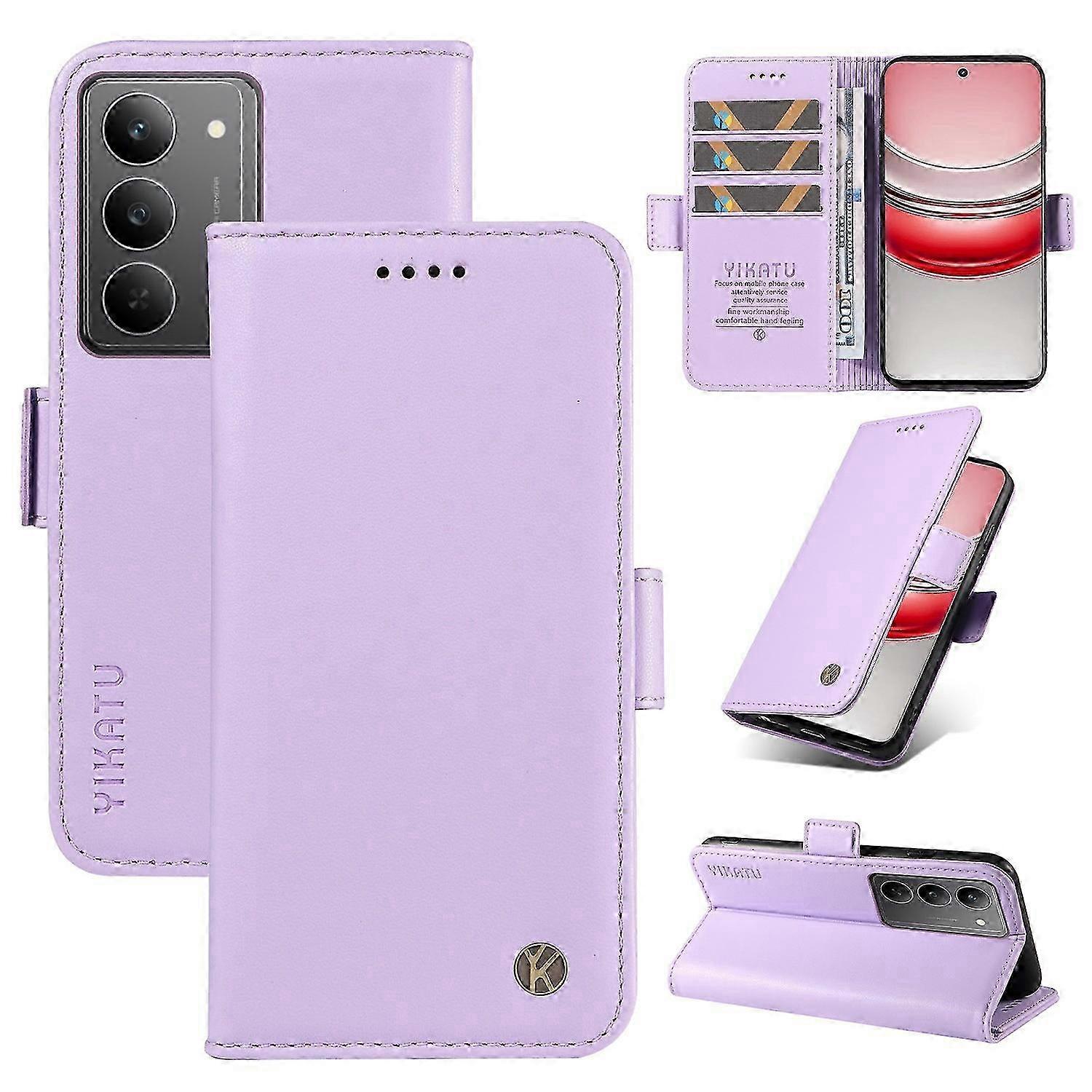 Wallet Phone Case for Realme C75 Leather Stand Cover