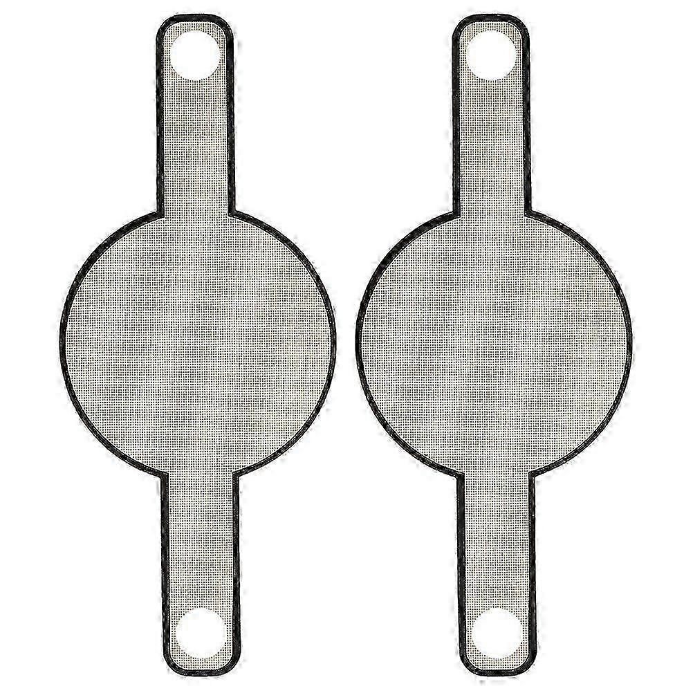 2Pcs Baking Sheets with Long Handles, Ideal for Baking Bread and Pastries, Non-Stick Fiberglass Pads for Easy Lifting and Transfer