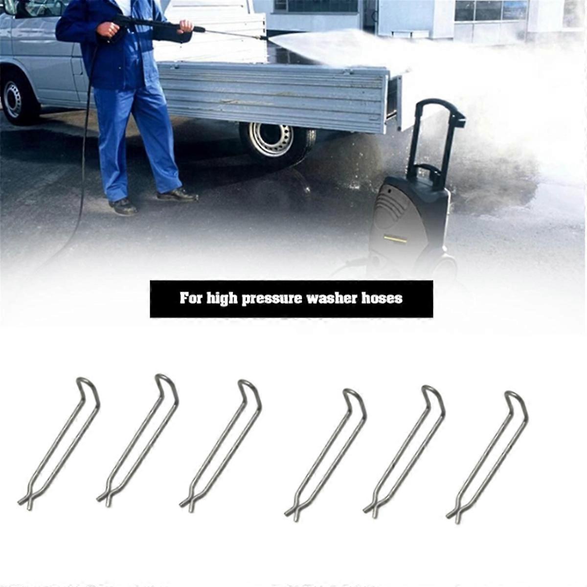 6 PCS 50372210 Pressure Washer Spring Clamps for K3 K4 K5 K6 K7 Pressure Washer Hose Pipe Parts