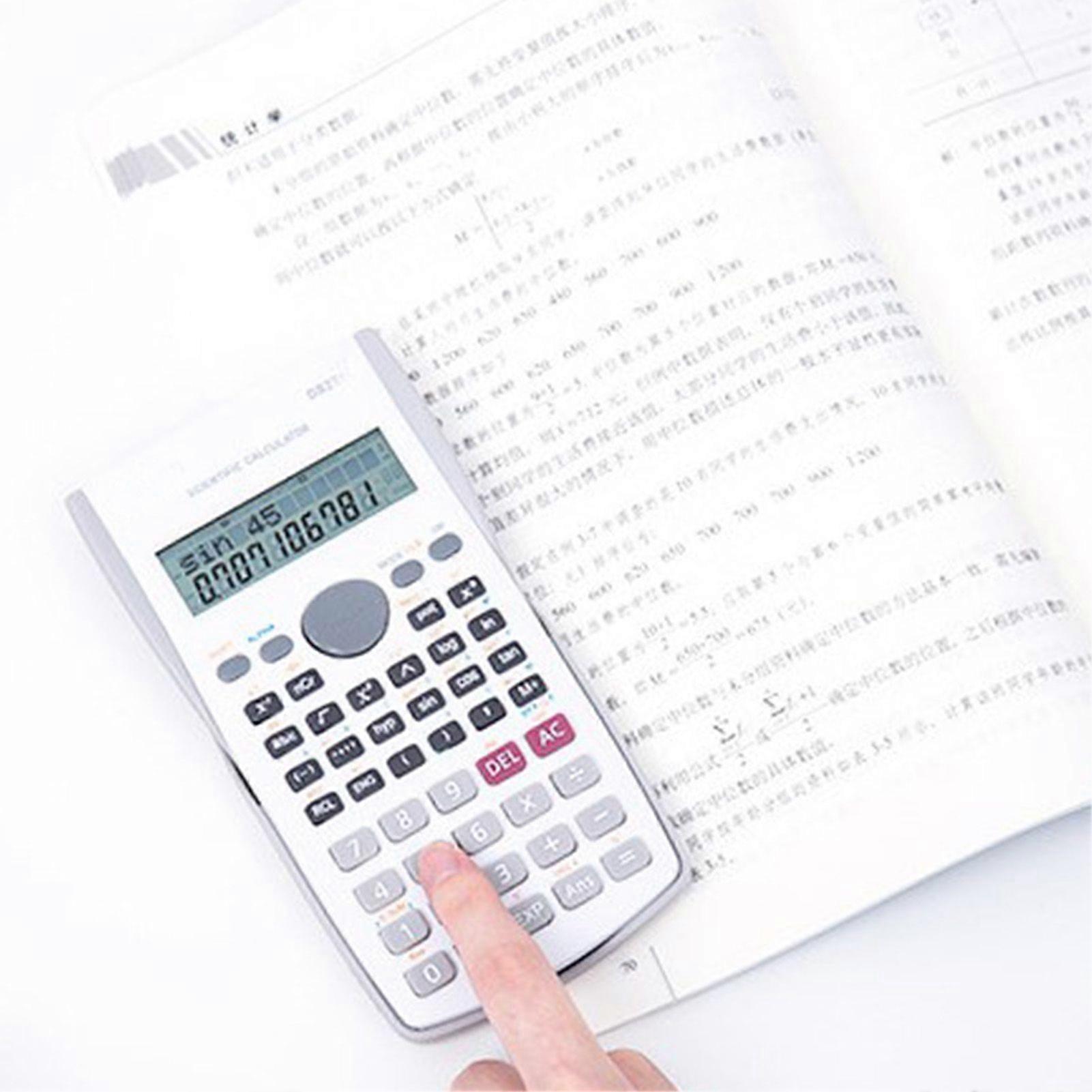 2025 Latest Model  Scientific Calculator Two Line Display Fraction Calculation